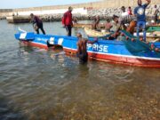 Togo/Port de pêche de Lomé : des grosses vagues violentes endommagent des pirogues et occasionnent des blessés