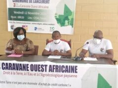 Pour le droit à la terre, l’eau et l’agroécologie paysanne : la 3ème édition de la caravane ouest africaine lancée à Lomé