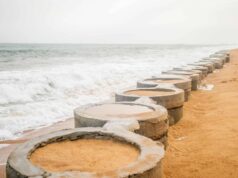 Togo : La technologie d’adaptation à l’érosion côtière d’Eklu-Nathey entre approbation et réflexion